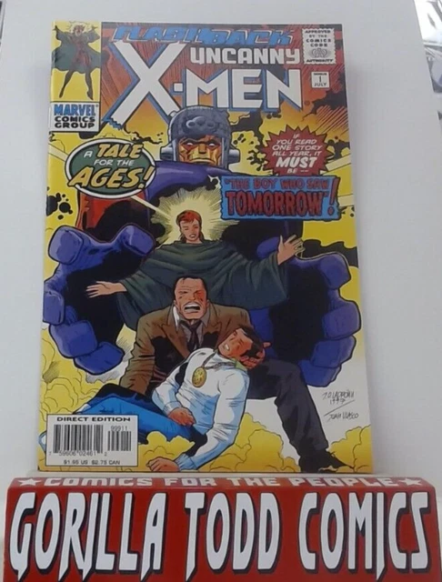 Uncanny X-Men (Vol 1) #1 (1997) Jose Ladron "Flashback"  -High Grade