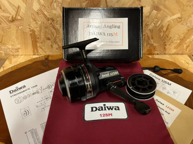 DAIWA 125M IMMACULATE Fully Refurbished New Bushes New FRONT COVER & New  Parts £109.99 - PicClick UK