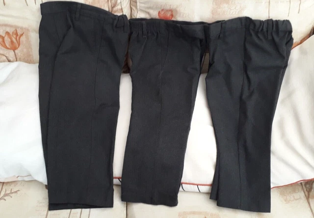 Confezione da 3 pantaloni uniformi scuola ragazzi età 3 anni