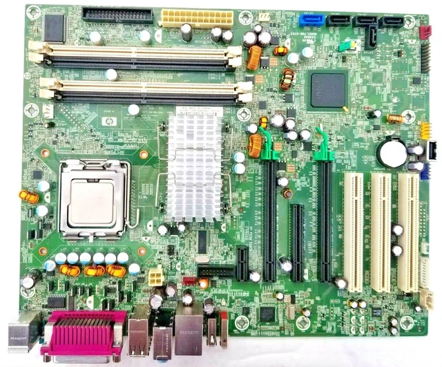 HP 441418-001 MOTHERBOARD + 2.4GHz INTEL CORE 2 QUAD SLACR CPU