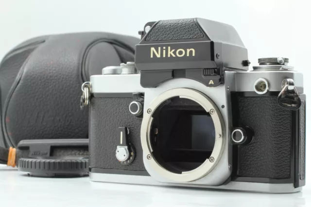 [MINT] Nikon F2 F2A Photomic A Silver Body 50mm 1.28 Lens Film Camera JAPAN