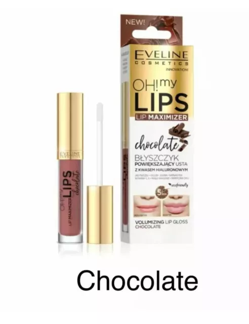 Eveline Oh! My Lips Maximizer Lip gloss chocolate 4.5ml