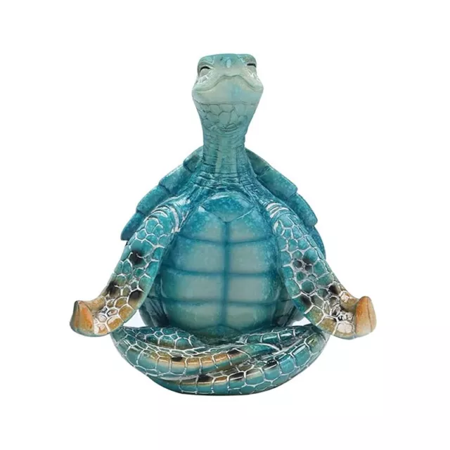 Tartaruga- Meditazione Yoga Tartaruga Decor- Yoga Tartaruga Figurina per7016