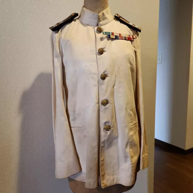 Former Japanese navy Original officer summer jacket WWⅡ military IJA IJN RARE