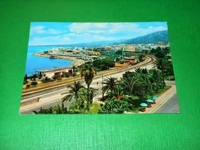 Cartolina Reggio Calabria - Lungomare e Lido 1967