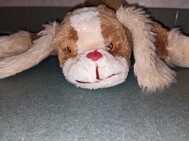 Vtg Upstairs Azrak Hamway Plush Cocker Spaniel Puppy Dog stuffy Animal 18in 1983