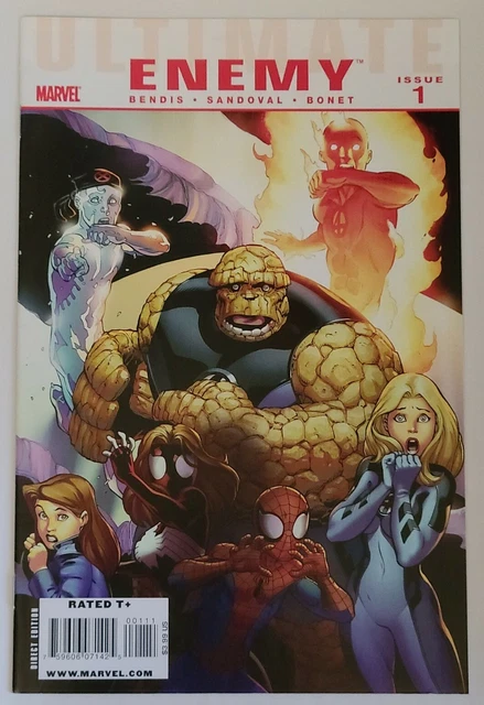 Ultimate Enemy  #1 (Marvel 2010 Series) Nos Est~9.4+ Nm Grade, Mark Millar Story