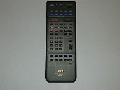 fb1515 ORIGINALE AKAI rc-c37 TELECOMANDO REMOTE CONTROL esaminato/tested 