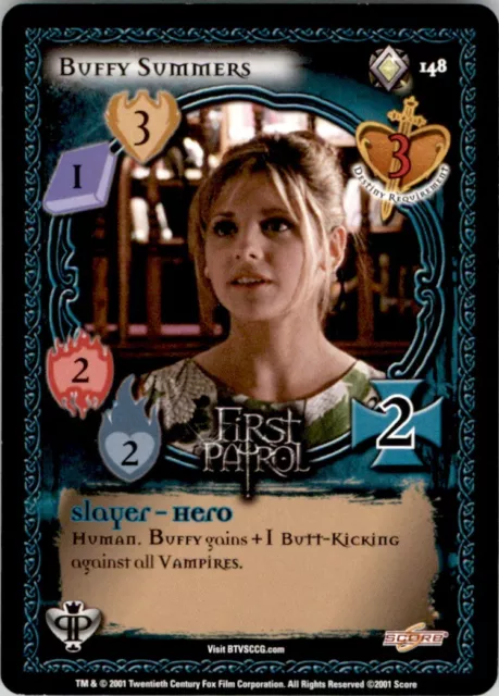 Score 2001 Buffy the Vampire Slayer Pergamum Prophecy - Buffy Summers No. 148