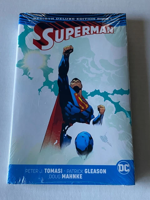 Superman Rebirth Vol 1 Deluxe Edition Hardcover/HC Graphic Novel Tomasi DC
