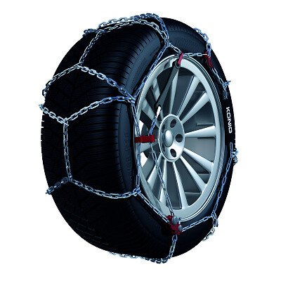 Konig Set Chaines Neige Voiture GPR ® Konig CD-9 040 9mm 145/80/14 145 80 R14 König 