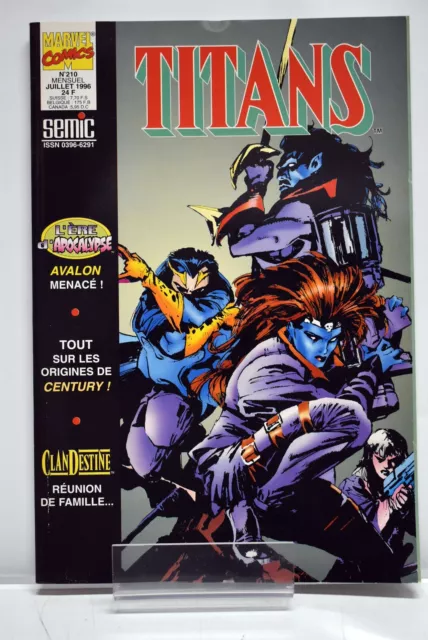 ➡ Titans n° 210 ☆ SEMIC 1996 ☆ TBE