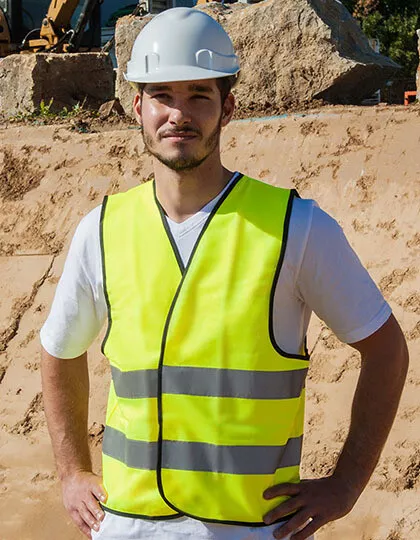 Warnweste Safety Vest S - 7XL Erwachsene Neon Sicherheitsweste #koota_de