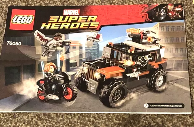 Lego 76050 instructions best sale