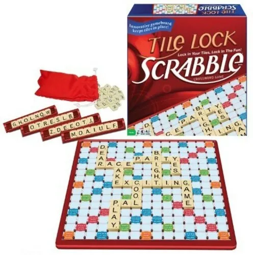 Tile Lock Scrabble [New ] Board Game