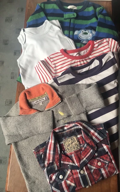 Baby Boy clothes 18-24 months bundle ￼All in good Worn condition 6 Items.