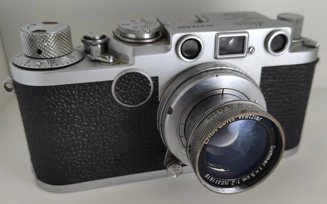 Appareil Photo Leica IIF Objectif Summar 50mm 1/2 (1951-1956)