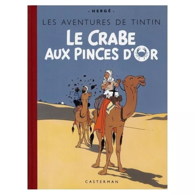 bd tintin fac similé le crabe aux pinces d'or couleur / 1943/neuve sous blister