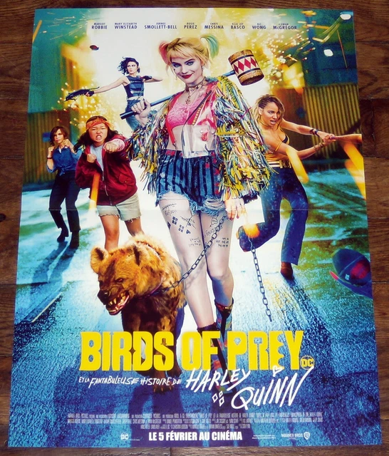 BIRDS OF PREY Margot Robbie is Harley Quinn DC Comics SMALL french
