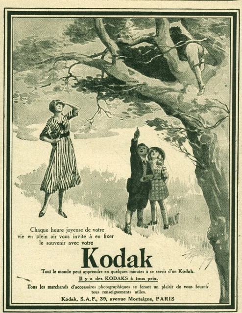 PUBLICITE ADVERTISING 114 1974 Film KODACOLOR II