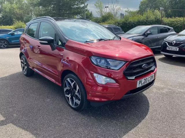 2020 20 FORD ECOSPORT 1.0 EcoBoost 125 ST-Line 5dr in Red