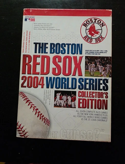 THE BOSTON RED Sox 2004 World Series Collectors Edition 12 Dvd Box