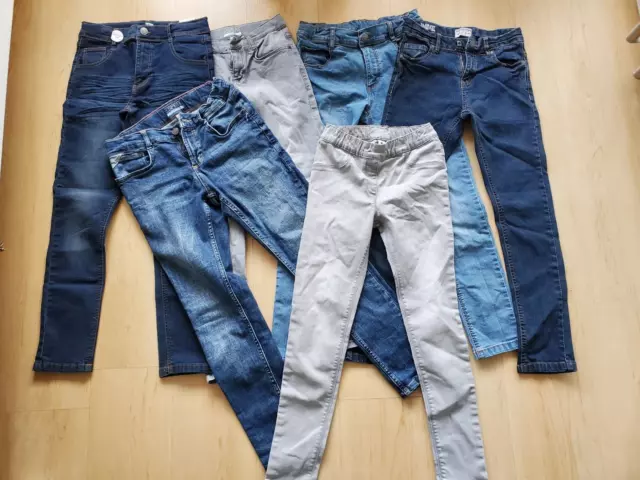 Jungen Jeans Gr. 140/146 - 6 Hosen: Esprit, Yigga, Review sehr guter Zustand