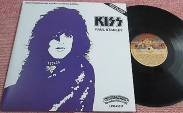 Kiss "Paul Stanley Solo" Lp Nice Ps Mexico Vg+ Mexican Promo