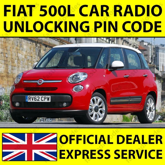 Fiat Radio Unlock PIN Code – Works For 500, Panda, Punto, Tipo & More Models