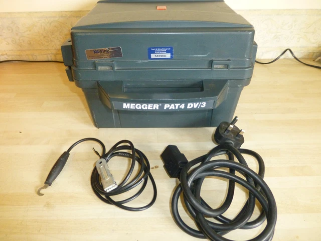 Megger PAT4 DV/3 Tester