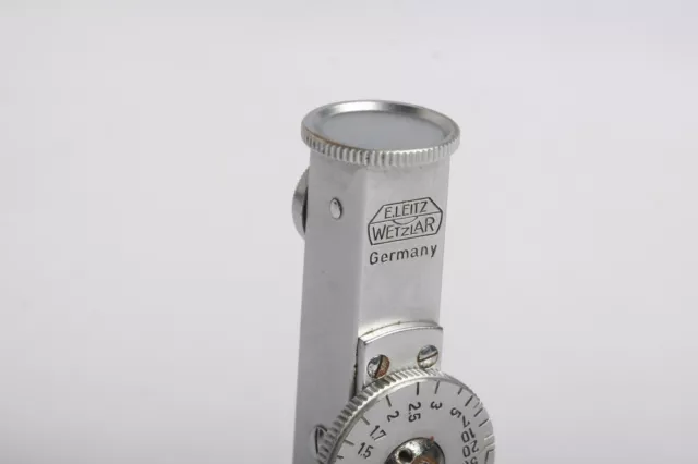 Leitz Wetzlar Entfernungsmesser Focos chrom für Leica Schraubkameras M39 2
