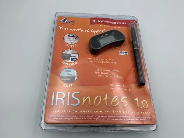 Iris Os Computer NEW RARE IRIS Inc Irisnotes 1.0 For Windows and Mac OS £12.98 - PicClick UK