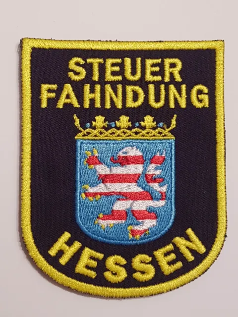 Polizei Hessen Steuerfahndung Hessen Abzeichen Aufnäher Patch Klett