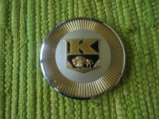 51 52 Kaiser Steering Wheel HORN BUTTON Emblem Buffalo 1951 1952