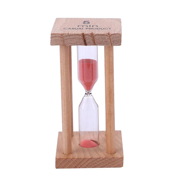 5 MINUTES HOURGLASS Children Gifts Sand Timer for Home Decoration (Watermelon Re 7.81 PicClick AU