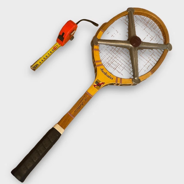 Raquette de tennis vintage FISHER : un outil de sport fabriqué en Australie - France