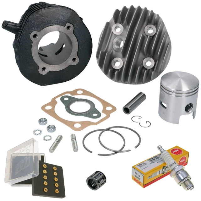 75CCM DR TUNING Sport Zylinder Kolben Kit Vespa Ape PK 50 XL Vespa V 50
