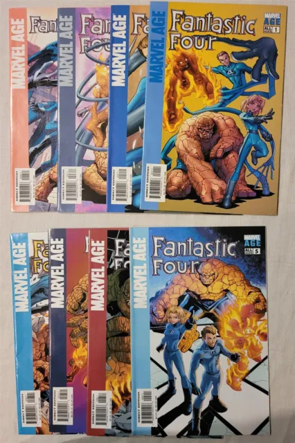Marvel Age: Fantastic Four issues 1-8 (Marvel Comics 2004)