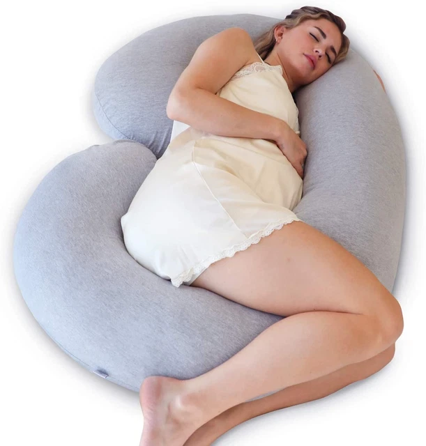 Almohada de embarazo Pharmoc - almohada corporal, almohada de maternidad en forma de C (la máquina era