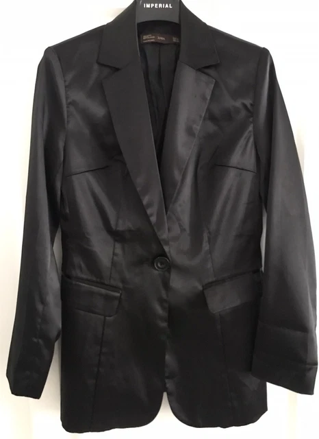Blazer Noir Et Or Style Militaire Zara TRF Taille S - Neuf Avec étiquette - Prix Conseillé 69,99€