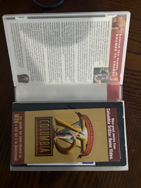 KRAMER VS KRAMER (VHS, 1979) Dustin Hoffman, Meryl Streep $10.00 ...