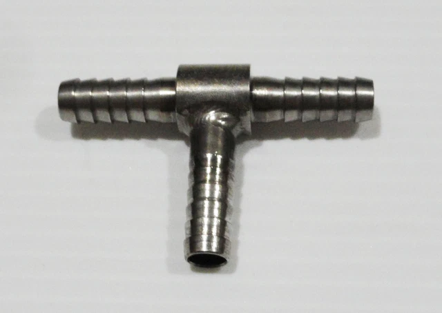 LT1 LS1 LS2 LS3 Engine Swap Heater Hose Tee Fitting 1/4" x 1/4" x 1/4 Coupler SS