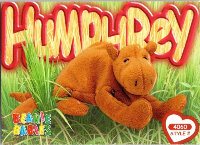 1999 Humphrey 199 Series 4 2nd Edition TY Beanie Baby Trading Card