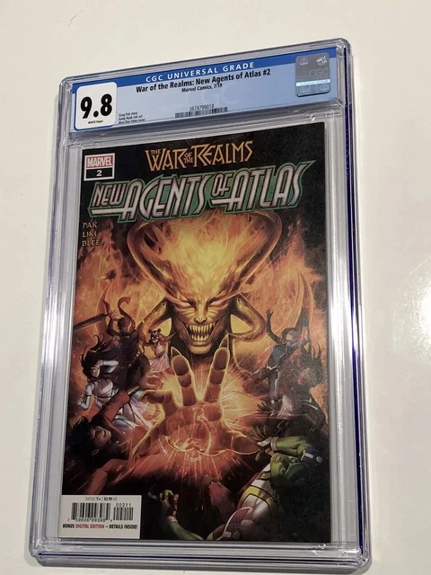 War of the Realms New Agents of Atlas #2 CGC 9.8 - 1st appearance Sword Master