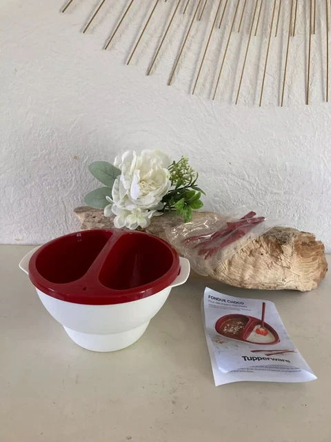 Plateau réception avec choco fondue Tupperware - Arts de la table