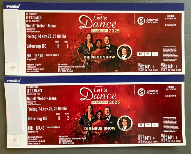 Wie Komme Ich An Let S Dance Karten