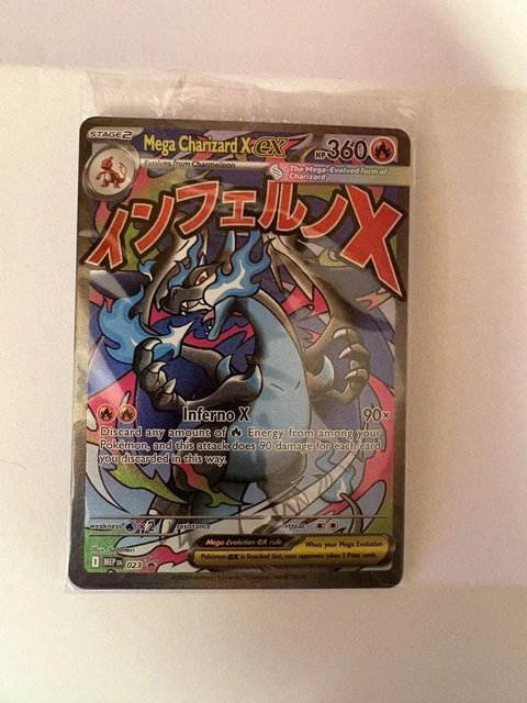 SEALED MEGA CHARIZARD X EX MEP 023 & Oricorio ex 024 SIR Pokemon TCG ...