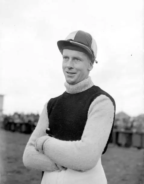 Pat Taaffe who like his brother Toss is a leading Irish jockey 1958 Old Photo