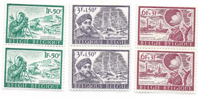 1966 - Expéditions antarctiques 1391 / 1393 - Livraison 0€ dès 5 lots groupés
