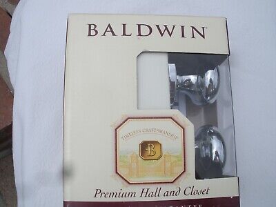 Baldwin NEW 95405.260.PASS Solid Brass Door Classic Knob, CHROME